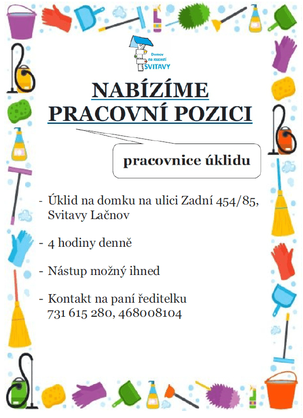 Nabídka pracovní pozice